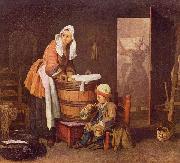 Jean Simeon Chardin, La lavandera